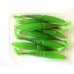 Силиконовая приманка для рыбалки, Taipan Grabber, 3,0 дюйма, 8шт/уп, цвет №08 Green neon